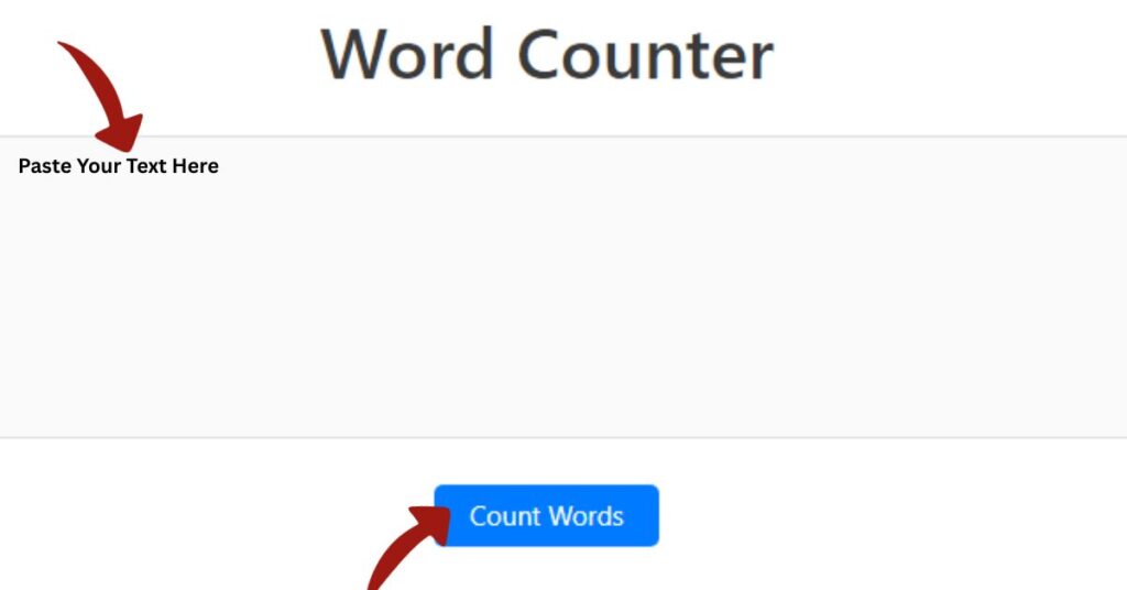 Arabic Word Counter