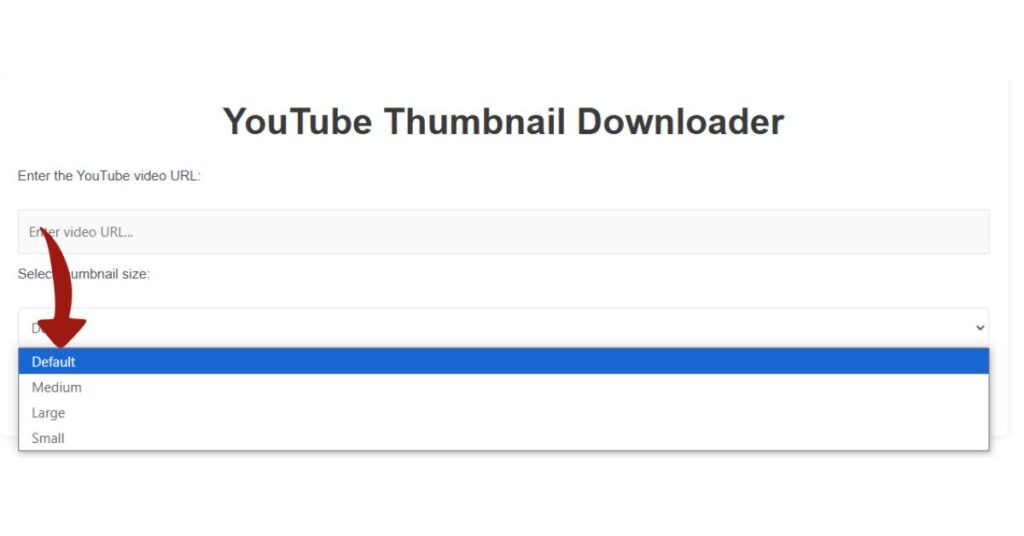 YouTube Thumbnails Downloader